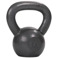 Sport-Thieme Kettlebell Hammerschlag lackiert 8 kg grau