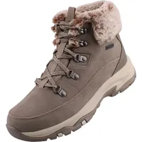 SKECHERS Trego Snow Worries Damen Tex Stiefelette Beige -