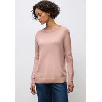 STREET ONE Pullover mit Rollkante' Rosa - 42