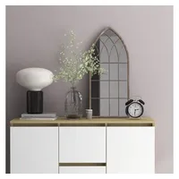 VidaXL Spiegel Sandfarben 70x30 cm Eisen für den Innenbereich