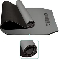 PULLUP & DIP Fitnessmatte mit zwei Schichten, schadstofffrei, abriebfest,