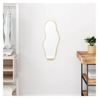 VidaXL Wandspiegel Golden 60x25 cm