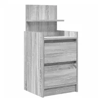 VidaXL Nachtschrank mit 2 Schubladen 38 x 34 x