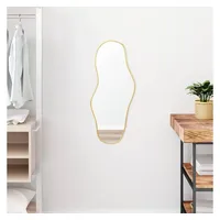 VidaXL Wandspiegel Golden 70x30 cm