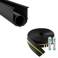 Vevor Dichtungsset für Garagentorschwellen, 6,09 m U-Form + O-Ring,