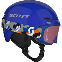 Scott Combo Hlmt Keeper 2+Goggle Jr Witty blue/grey 1099