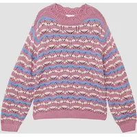 S.Oliver Strickpullover mit Lochmuster - 104/110