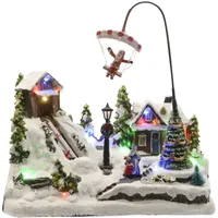 Kaemingk Lumineo LED Weihnachtsdorf Polyresin 31 x 30 cm