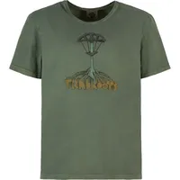 E9 Roots Herren T-Shirt-Grün-M