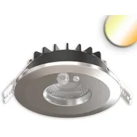 ISOLED LED Einbaustrahler Vario-68 mit PIR-Sensor 6W, 60°, 2700300040006000K,