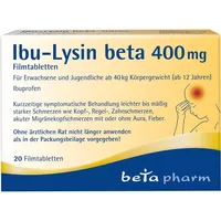 Betapharm Ibu-Lysin beta 400 mg Filmtabletten 20 st