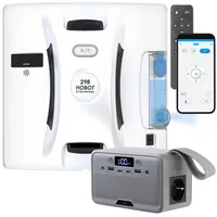 Sichler Haushaltsgeräte HOBOT-298 Profi-Fensterputz-Roboter mit 89,6-Wh-Powerstation