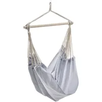Casa.pro Hängesessel, Flieder Textil, 180x115x125 cm, Gartenmöbel, Hängesessel