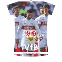 Neumann VfB Stuttgart 2026 Trikotkal. 34x42 12 Mon.