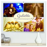 Calvendo Gedichte. Die berühmtesten deutschsprachigen Verse (hochwertiger Premium Wandkalender