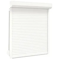 VidaXL Rollladen Aluminium 110x130 Cm Weiß Vidaxl