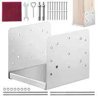 Vevor Aufschraubhülse 190 x 200 x 180 mm U