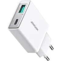 Joyroom JR-TCF14 20W USB-A/USB-C Wandladegerät superdünn Weiß