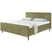 MeinBett Polsterbettgestell Mariano A ¦ grün ¦ Maße (cm):