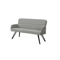 ByLIVING Sitzbank Tino Grau 140 x 94 x 67