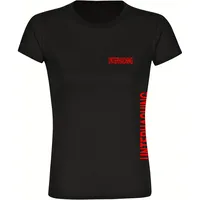 Multifanshop Damen T-Shirt - Unterhaching - Brust & Seite