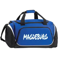 Multifanshop Sporttasche - Magdeburg - Textmarker - Druck weiß
