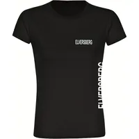 Multifanshop Damen T-Shirt - Elversberg - Brust & Seite