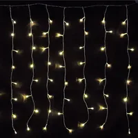Mojawo Lichtervorhang LED 10 m Warmweiß