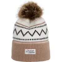 Chillouts Bommelmütze "Ella Hat", Damen, weiß, Obermaterial: 40% Polyacryl,