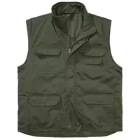 Brandit Textil Brandit Safari Vest" Grün 3XL