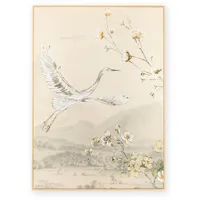 Art for the home Leinwandbild, Gelb, Holzwerkstoff, Tiere, Rechteckig,