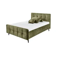 MeinBett Polsterbettgestell Mariano C ¦ grün ¦ Maße (cm):