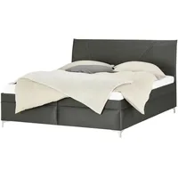 Deinbett Polsterbett mit Matratze und Stauraum Lerryn ¦ grau