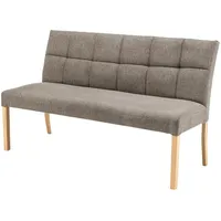 Woodford Polsterbank Mako ¦ braun ¦ Maße (cm): B: