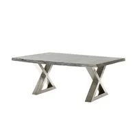 Woodford Couchtisch Alabria ¦ grau ¦ Maße (cm): B: