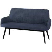 Woodford Polsterbank Menda ¦ blau ¦ Maße (cm): B: