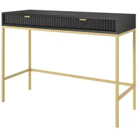 Möbel Kraft Schminktisch schwarz ¦ Maße (cm): B: 104