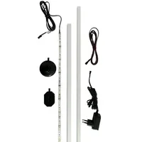 Möbel Kraft LED Einbauprofil 100x0,5x0,5 cm transparent/klar