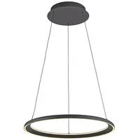 Schöner Wohnen Quillo 1-flg. 60 cm rund schwarz