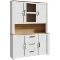Forte Buffet Toneo 146,1 x 42 x 205,4 mehrfarbig