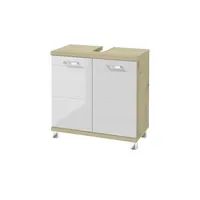 Möbel Kraft Waschbeckenunterschrank ¦ holzfarben ¦ Maße (cm): B: