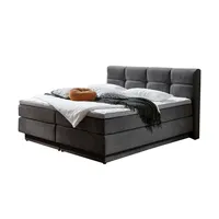 Deinbett Boxspringbett ¦ grau ¦ Maße (cm): B: 188