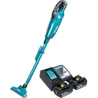 Makita DCL 284 FRT2 Akku-Handstaubsauger  inkl. 2 x 5,0