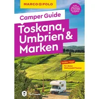 Mairdumont MARCO POLO Camper Guide Toskana, Umbrien & Marken