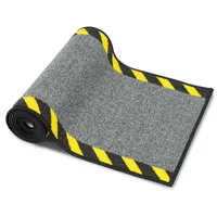 Etm Kabelmatte mit Warnumrandung Schwarz-Gelb