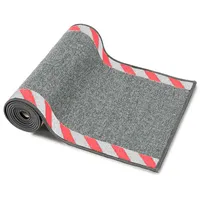 Etm Kabelmatte mit Warnumrandung Rot-Weiß