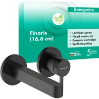 Hansgrohe Finoris Einhandmischer Brushed Black Chrome