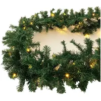 Mojawo LED Tannengirlande XXL 810 cm mit 100 LED