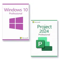 Microsoft Windows 10 Professional + Microsoft Project 2024 Professional