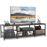 Costway TV-Schrank für 65 Zoll, mit Offenen Fächern &